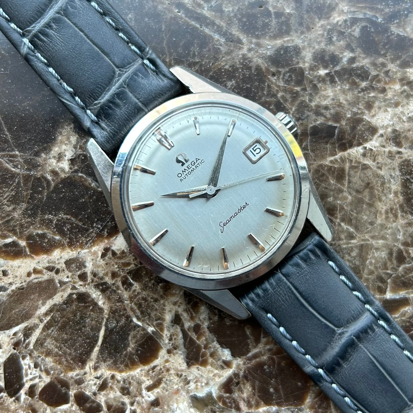 Omega Seamaster Automatic, Ophalen of Verzenden, Staal, Omega, 1960 of later