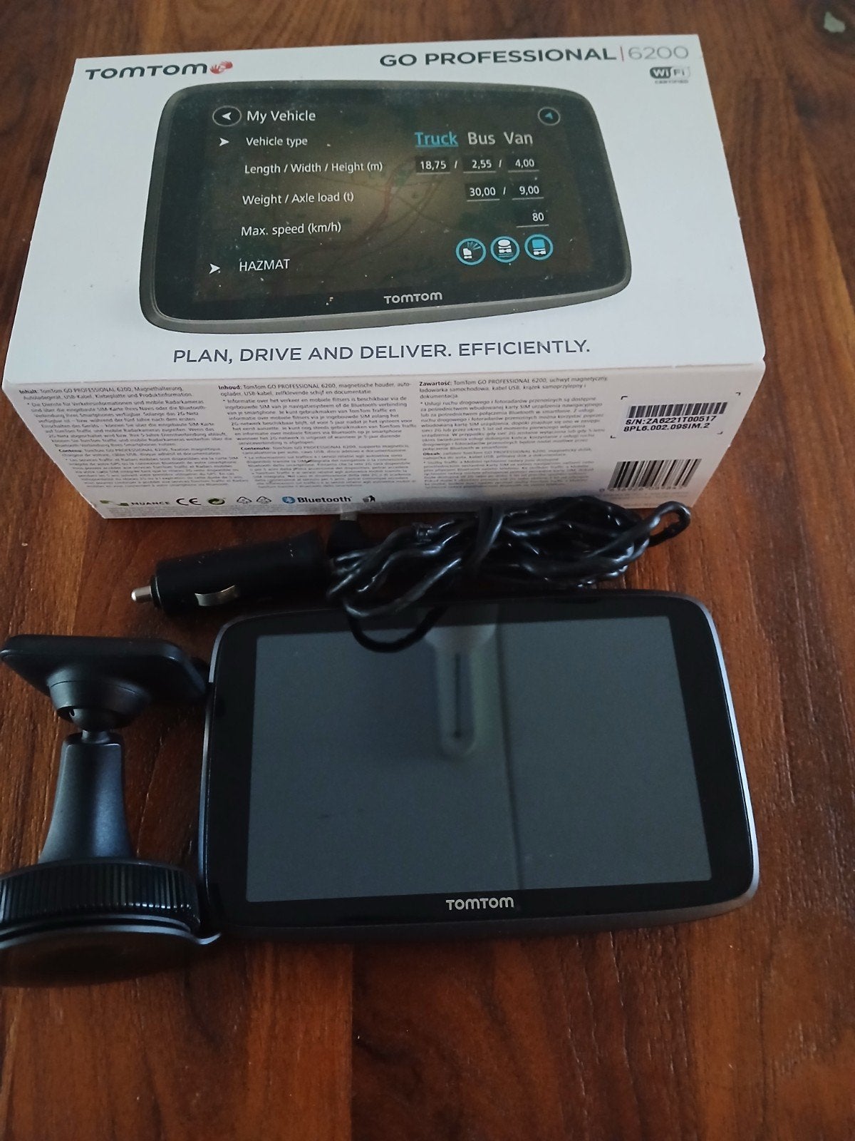 TOMTOM GO PROFESSIONAL 6200, Auto diversen, Ophalen of Verzenden, Gebruikt