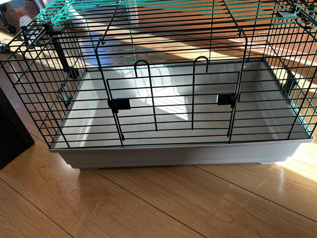 Konijnen/ cavia hok incl bakjes, Ophalen, Gebruikt, Hok, Minder dan 60 cm