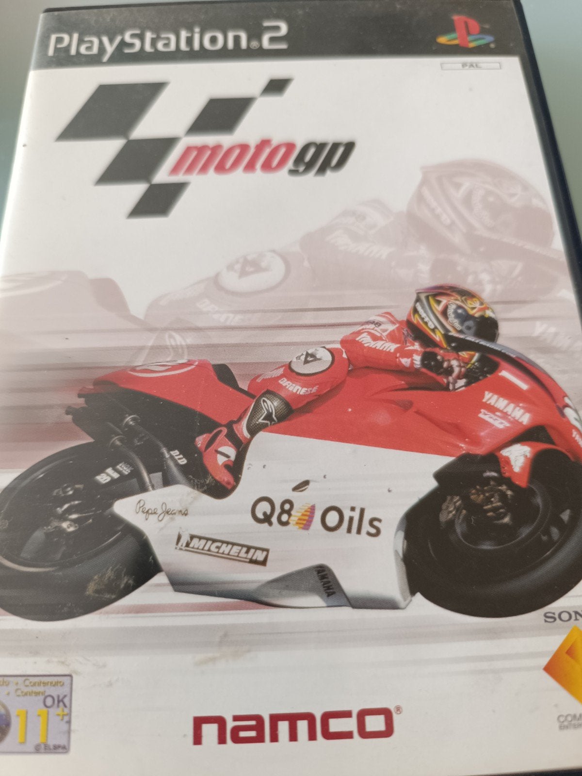 MotoGP PlayStation 2 - Racegame Namco, Ophalen, Gebruikt, 1 speler, Racen en Vliegen
