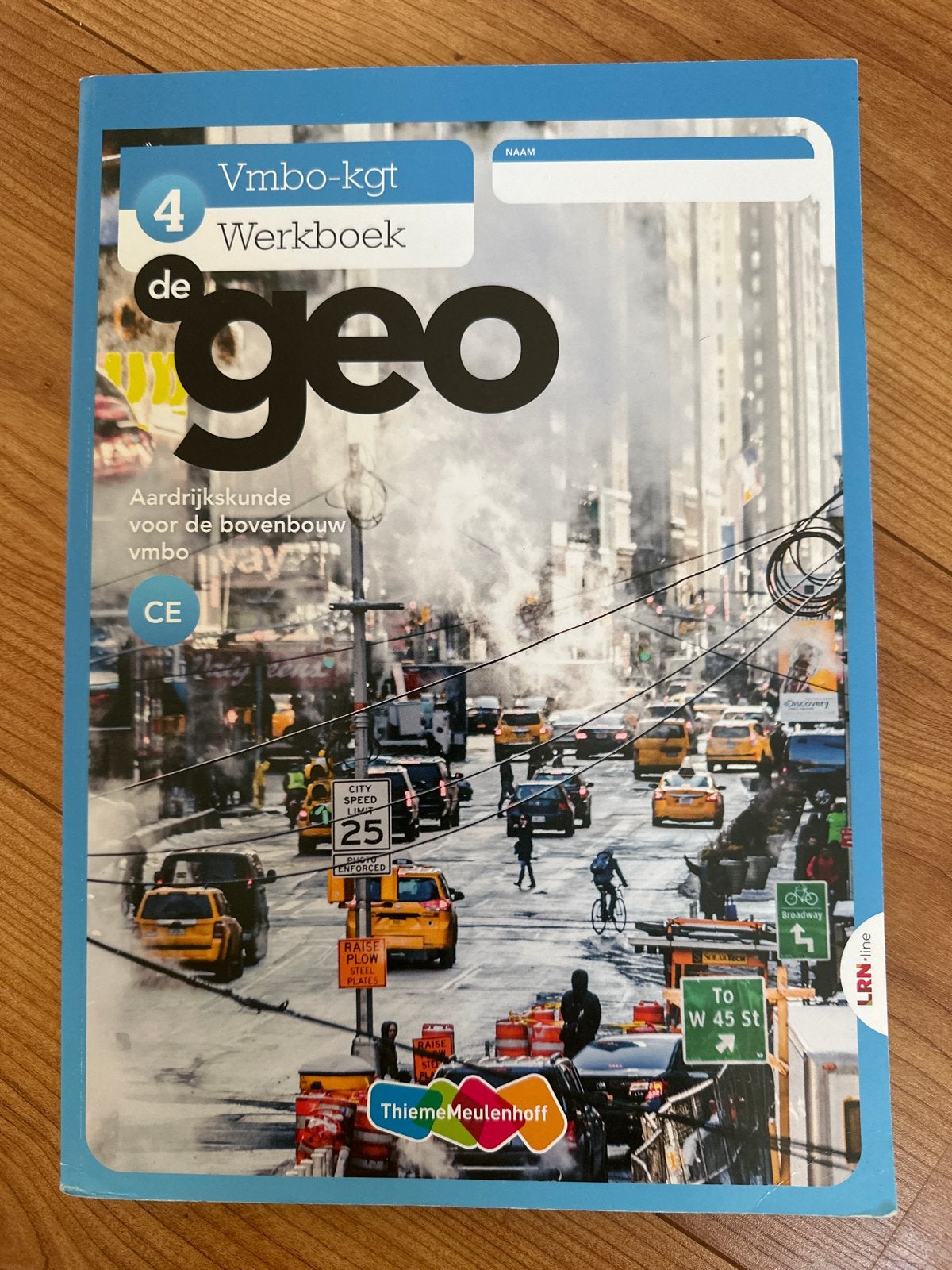 De Geo Vmbo-kgt Werkboek Aardrijkskunde Bovenbouw, Ophalen of Verzenden, Gelezen, VMBO, Aardrijkskunde