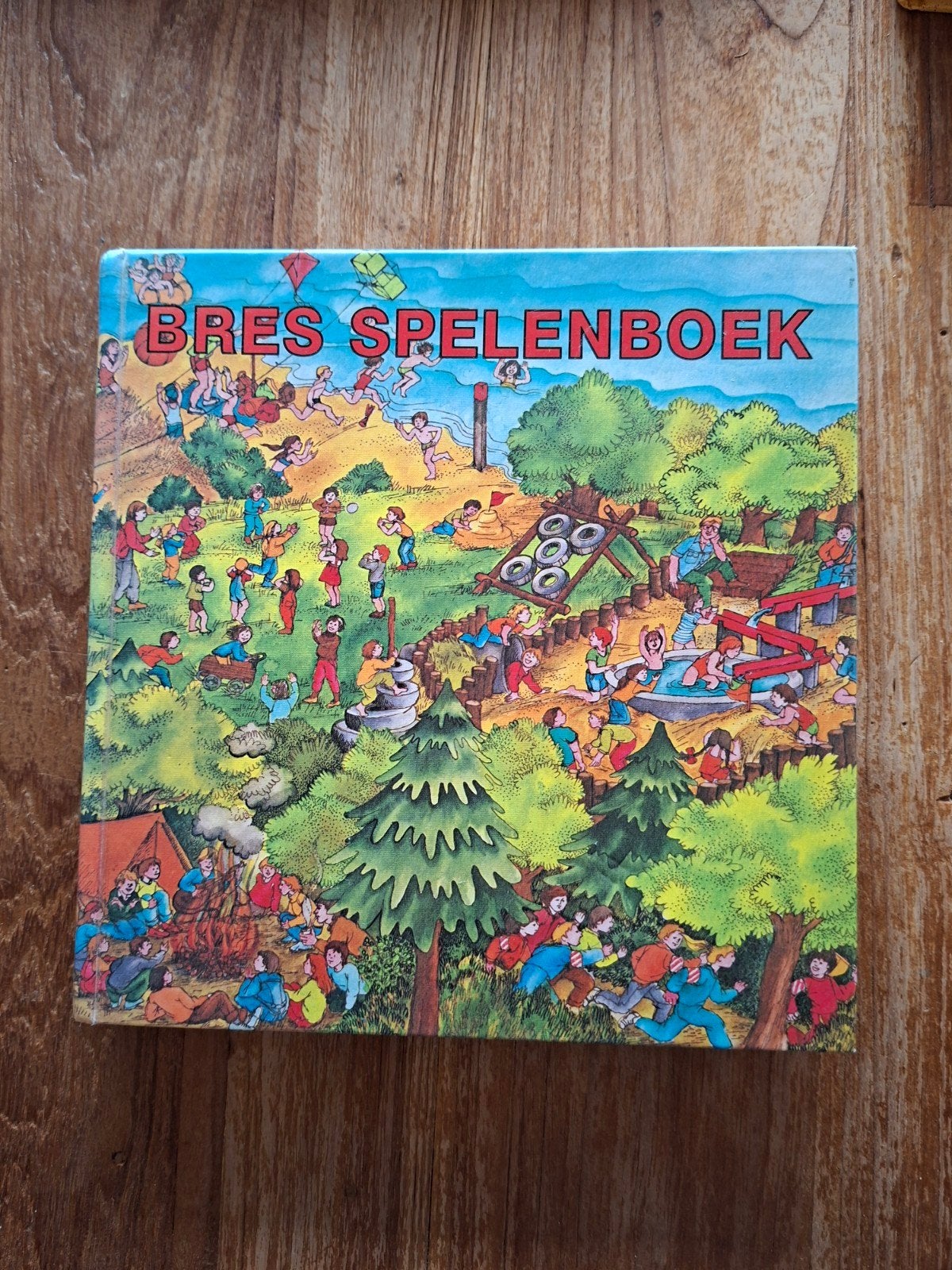Bres Spelenboek - Vintage Kinderboek, Ophalen of Verzenden, Gelezen, Onbekend, Fictie algemeen