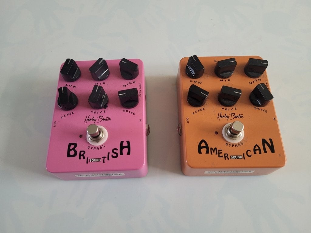 Harley Benton (Joyo copie) American & British overdrive, Muziek en Instrumenten, Ophalen of Verzenden, Gebruikt, Distortion, Overdrive of Fuzz