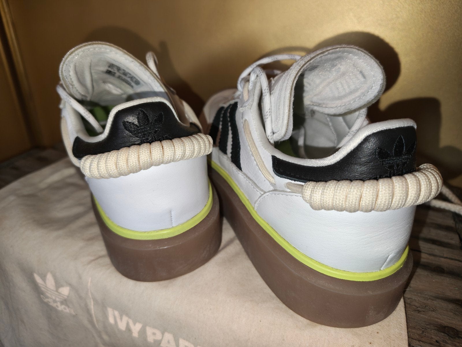 Adidas Ivy Park Super Sleek 38, Adidas, Wit, Ophalen of Verzenden, Sneakers of Gympen