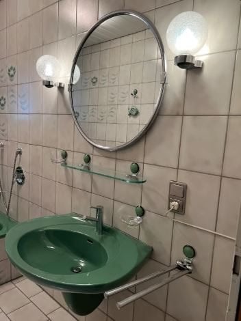 vintage Villeroy Boch wastafel lavabo Oasis 1975, Ophalen, Zo goed als nieuw, Steen, Wastafel