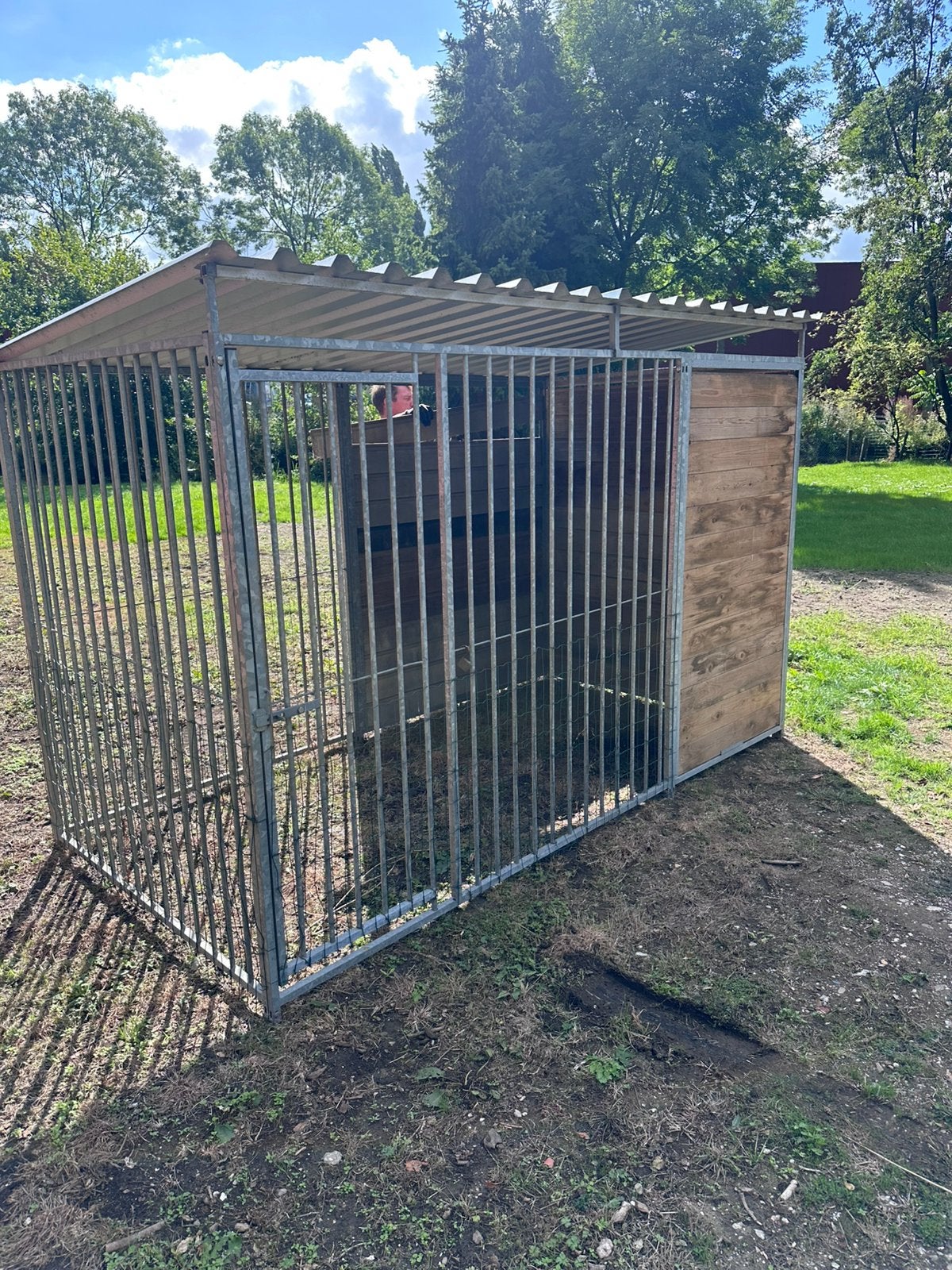 Hondenkennel, Ophalen, Zo goed als nieuw, 110 cm of meer, 100 cm of meer