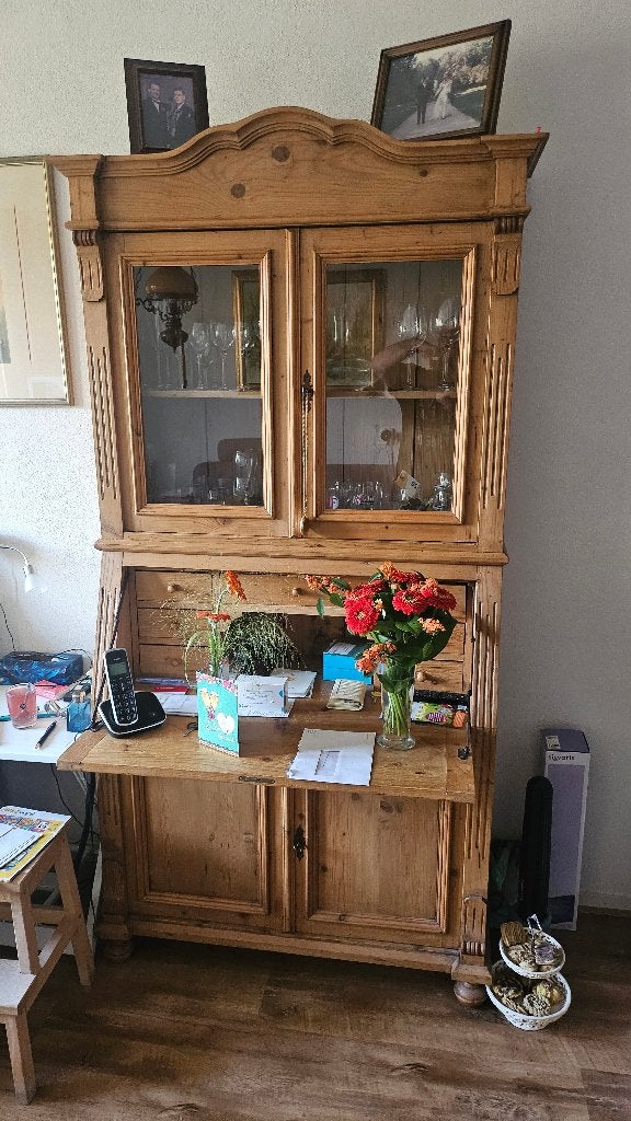 Grenen secretaire, Huis en Inrichting, Ophalen, Gebruikt