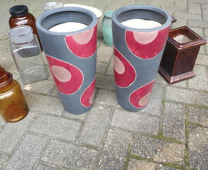 Bloempotten apothekerspotten, Diversen, Ophalen of Verzenden