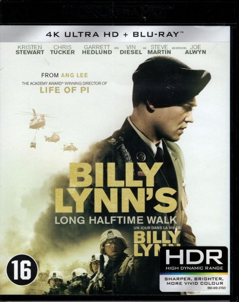 Billy Lynn's Long Halftime Walk - 4K + Bluray (2016) - NL, Sony Interactive Entertainment Benelux B.V., Engels, Verzenden, Nederlands
