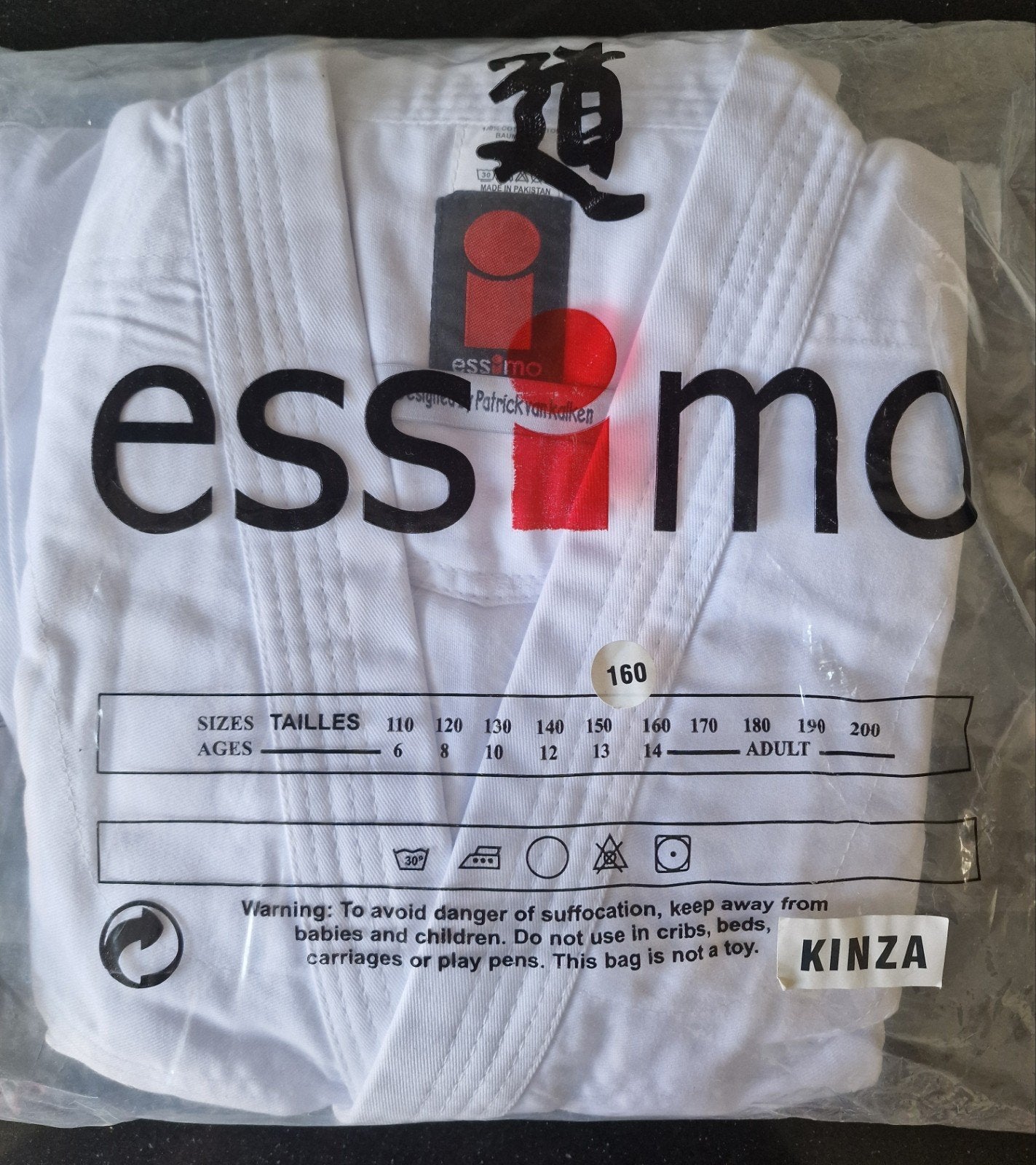 € 35 Nieuw Essimo Karate/Judopak 160cm, 100% Katoen, Ophalen