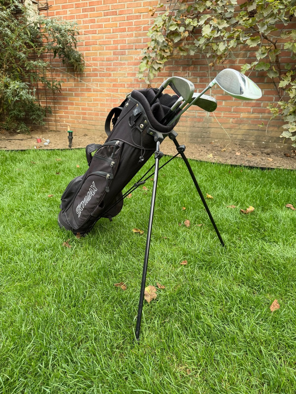 Halve golset met tas en clubs - Skymax en Kalea