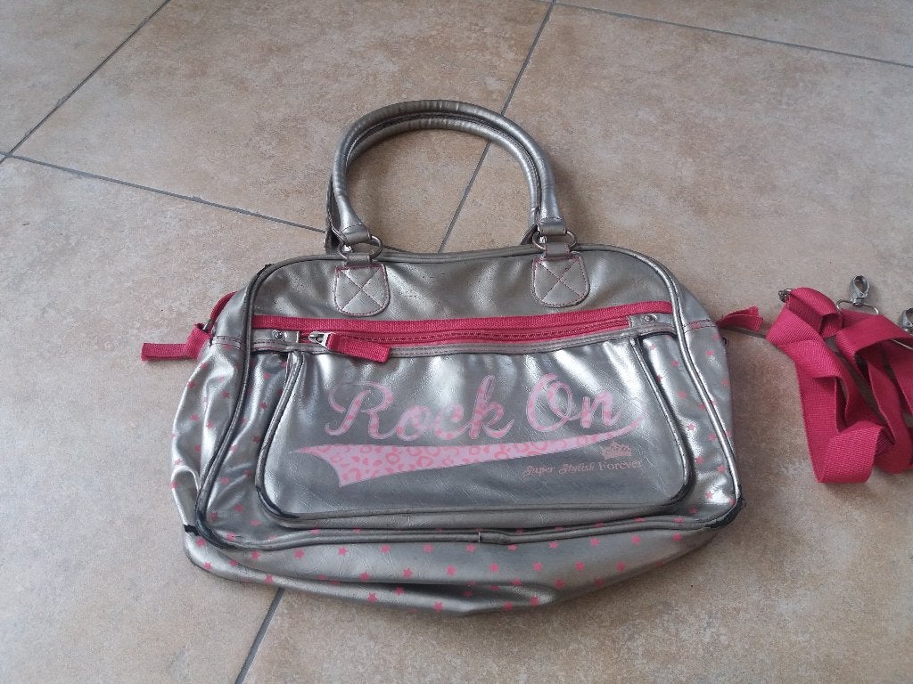Leuke zilverkleurige tas, Sieraden, Tassen en Uiterlijk, Ophalen of Verzenden, Gebruikt, Overige kleuren