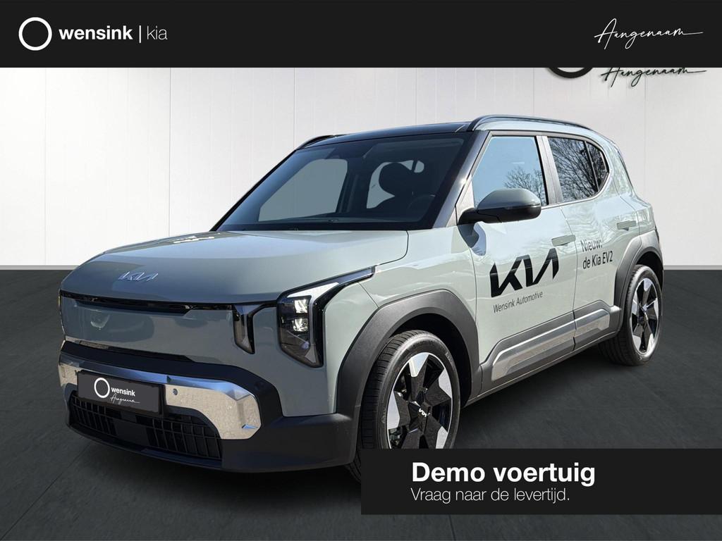 Kia EV2 Plus Advanced 42.2 kWh | Schuif/kantel dak | Harman, Auto's, Kia, Stof, Automatische klimaatregeling, Te koop, 750 kg