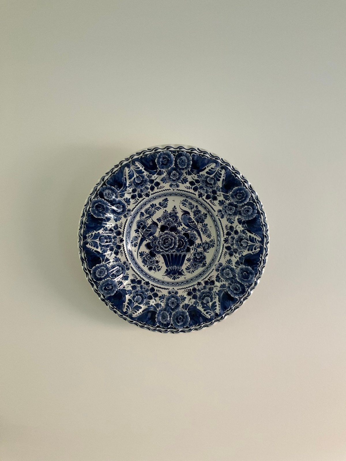 Delfts Blauw Wandbord - Handgeschilderd uit Nederland, Ophalen