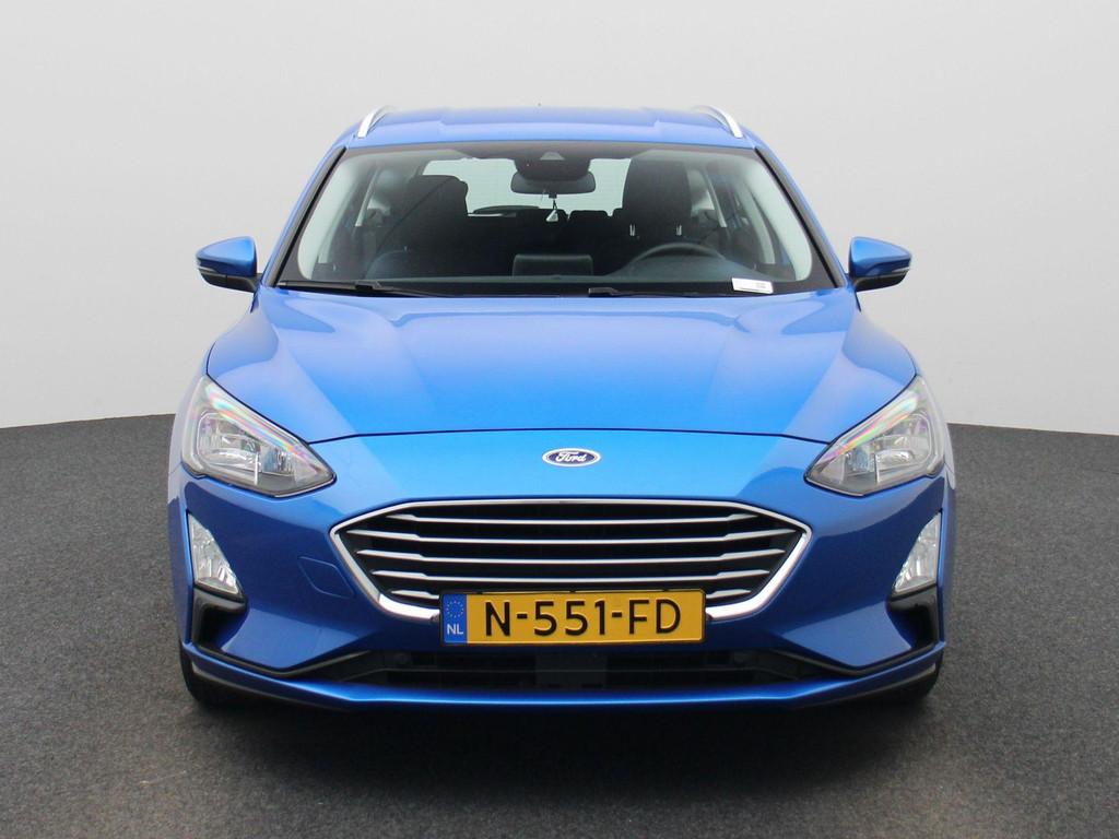 Ford Focus Wagon 1.0 EcoBoost Hybrid Trend Edition Business, 12 maanden, Gebruikt, Euro 6, Blauw