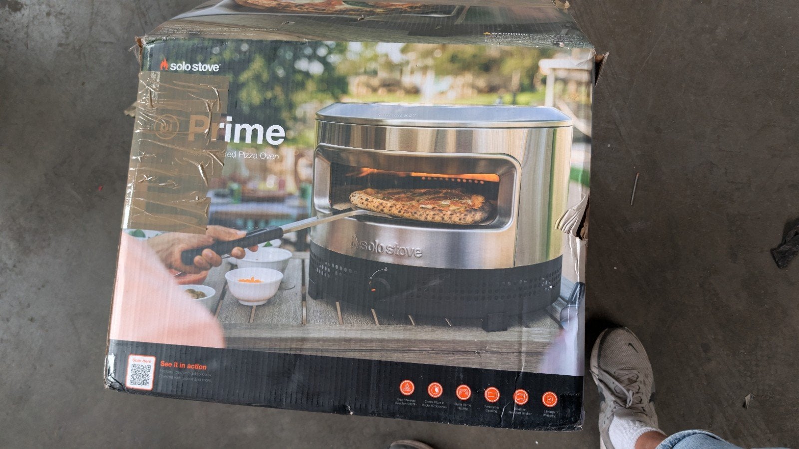 Solo Prime Gassed Pizza Oven - Zo goed als nieuw, Ophalen