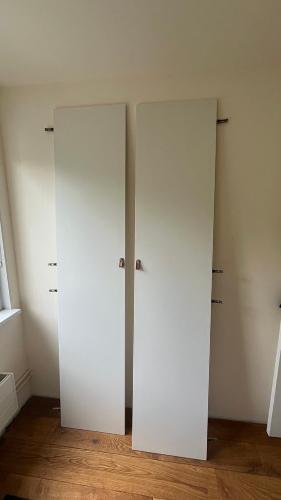 2 Ikea PAX deuren FORSAND 50x229 incl scharnieren, Ophalen, Gebruikt, 200 cm of meer, 50 tot 100 cm