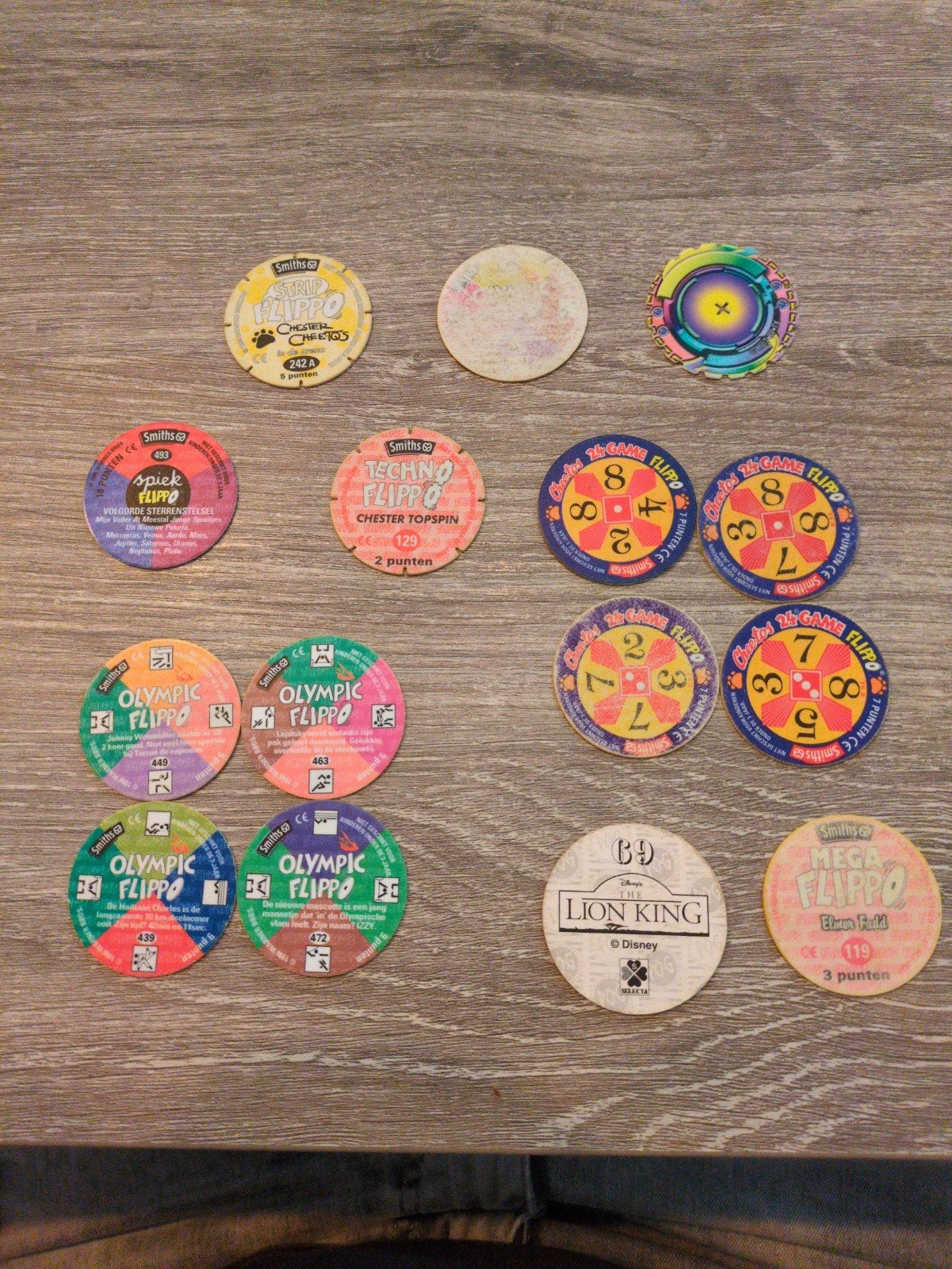 Diverse Flippo's: Een Mix van Series en Typen, Verzamelen, Flippo's, Ophalen of Verzenden, Cheetos 24 Game, Losse flippo's