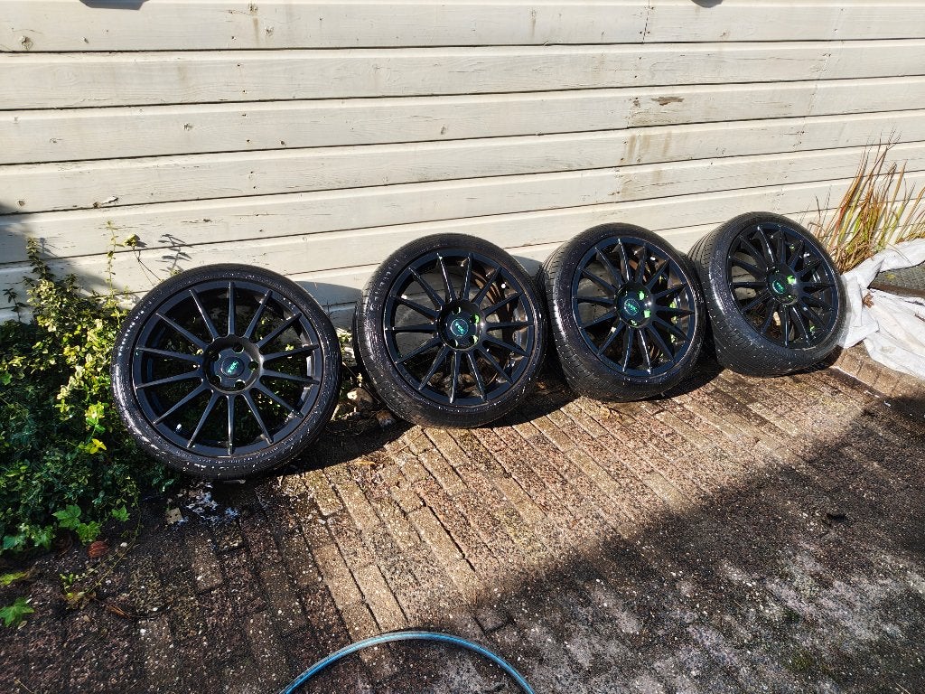TEC 18 inch velgen | 5x114.3 ET45 | Continental 225/40 R18, Auto-onderdelen, Ophalen, 18 inch, Gebruikt, Velg(en)