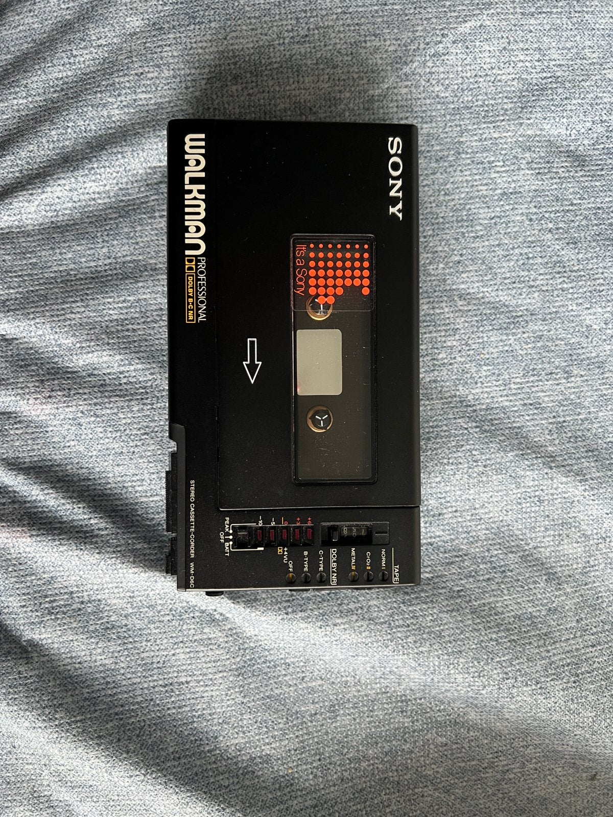 WALKMAN professional, Audio, Tv en Foto, Walkmans, Discmans en Minidiscspelers, Ophalen of Verzenden, Walkman