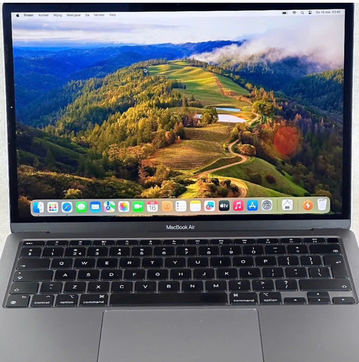 MacBook Air 13 inch 8GB/256GB Zeer goede conditie, Ophalen, 13 inch, Minder dan 2 Ghz, Zo goed als nieuw