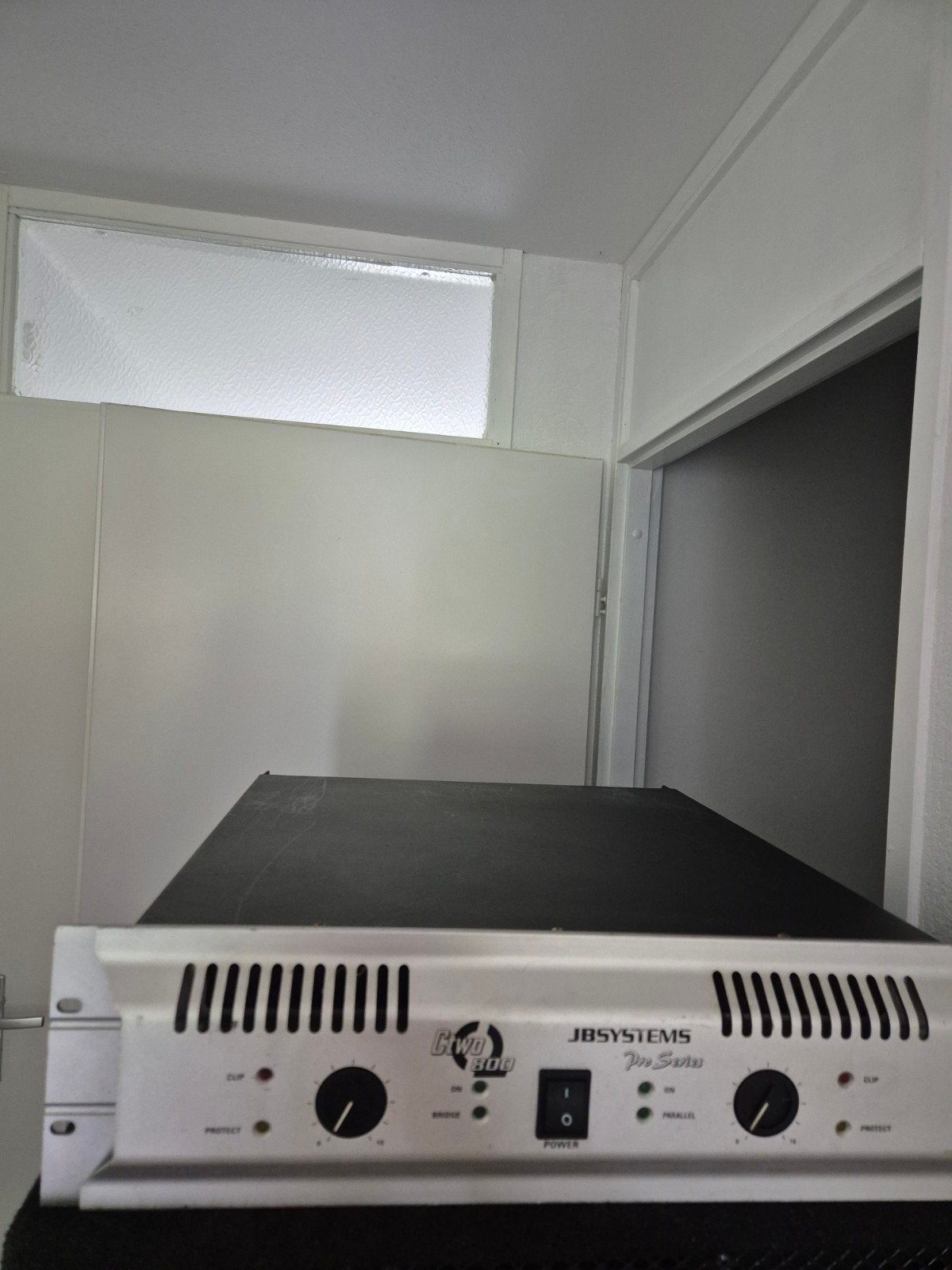 Baskasten 18inch  met versterker, Ophalen, Gebruikt, 1000 watt of meer