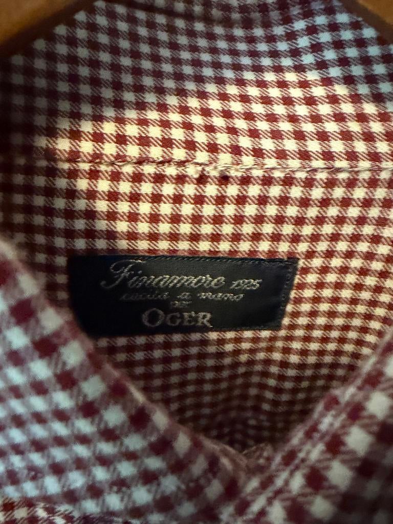 Finamore overhemd voor Oger - Maat 39 - Zo goed als nieuw, Kleding | Heren, Overhemden, Ophalen of Verzenden, Zo goed als nieuw