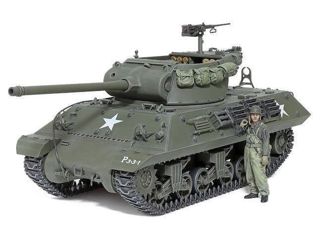 Tamiya 35390 M36 Jackson Tankdestroyer 1/35 incl alu loop, Tank, Verzenden, 1:32 tot 1:50, Nieuw