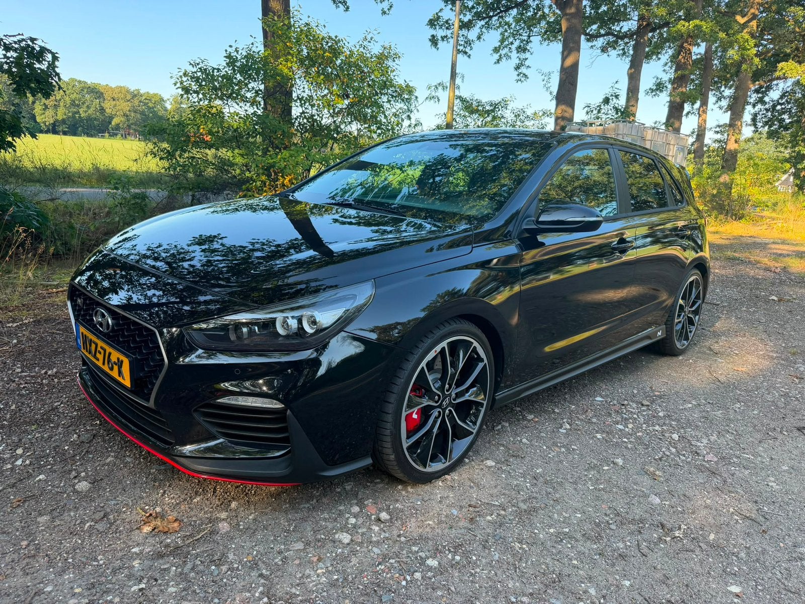 Hyundai i30 2.0 T-gdi 275pk Performance 2019 Zwart, Auto's, Hyundai, 1998 cc, Zwart, 4 cilinders, Sportstoelen