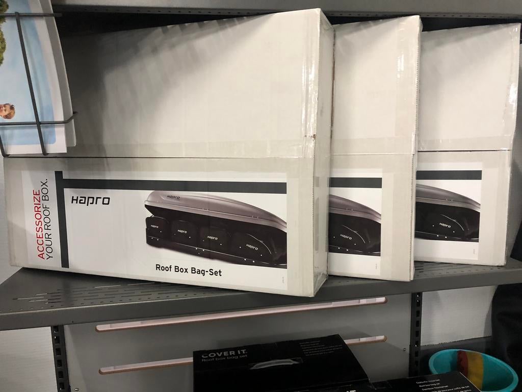 Nieuwe originele Hapro 4-delige tassenset, Auto diversen, Dakkoffers, Nieuw, Ophalen of Verzenden, Hapro, Hapro