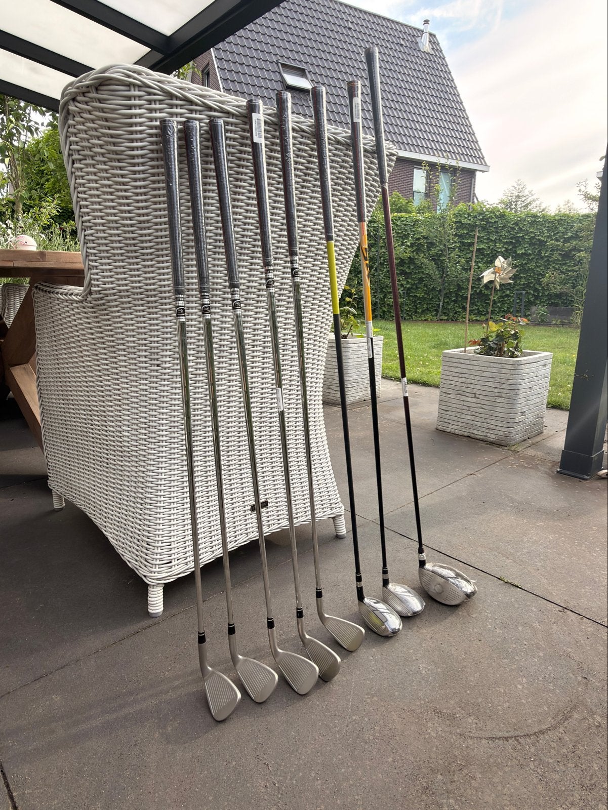 Golfclubset: ijzers, woods en driver, Sport en Fitness, Ophalen, Nieuw, Set, Overige merken