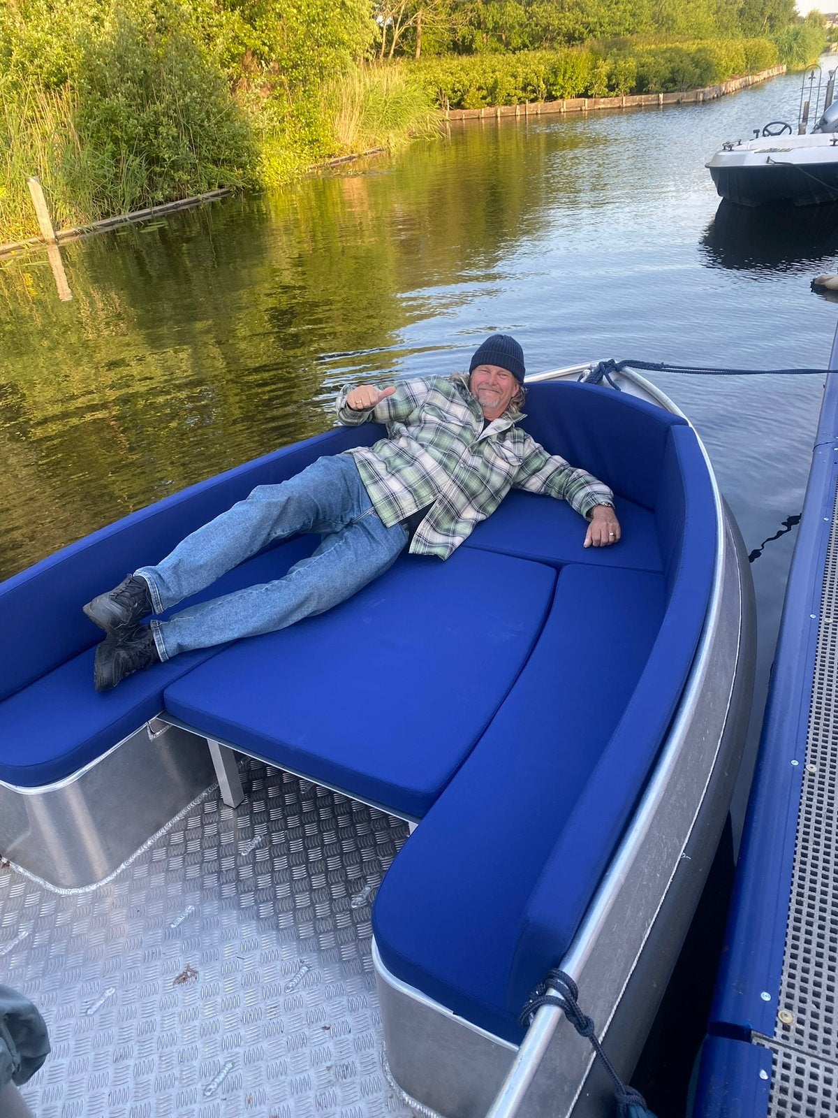 Reddingssloep kussens op maat | bootkussens op maat |, Watersport en Boten, Ophalen of Verzenden