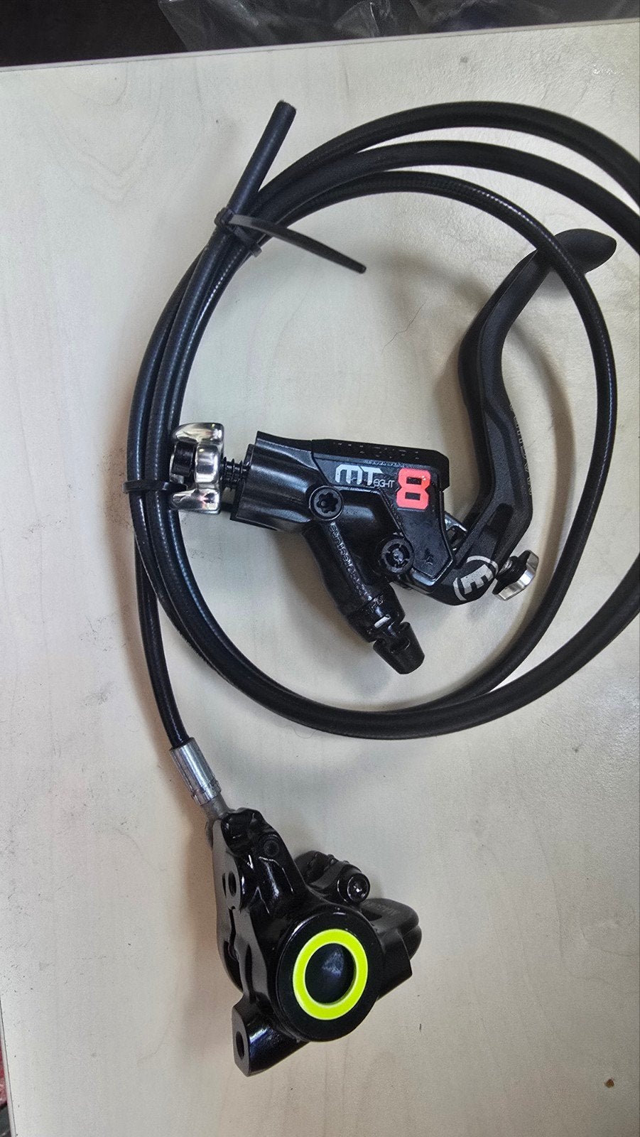 Magura MT8 SL Remset - Carbon Hendel - Nieuwstaat, Fietsen en Brommers, Remmen, Ophalen of Verzenden, Zo goed als nieuw, Carbon