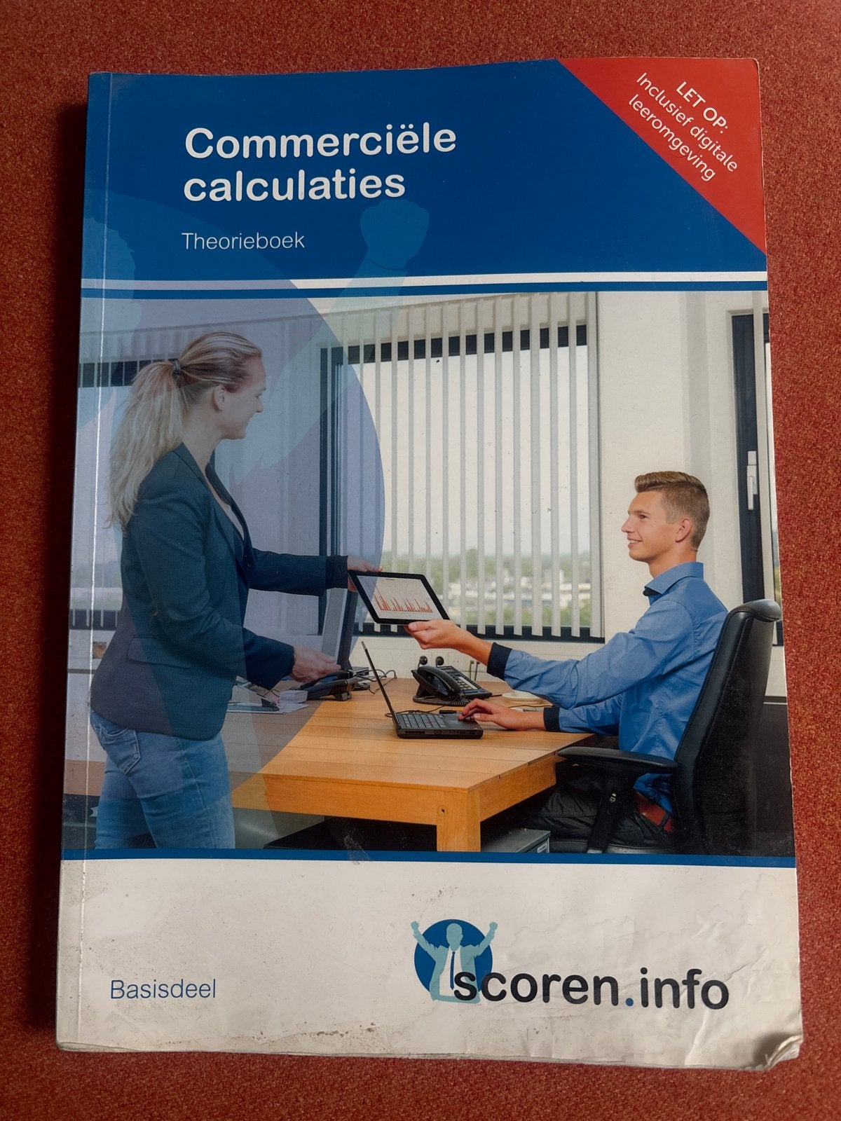 Commerciële calculaties Theorieboek Basiselement, Boeken, Ophalen of Verzenden, Gamma, Zo goed als nieuw, MBO