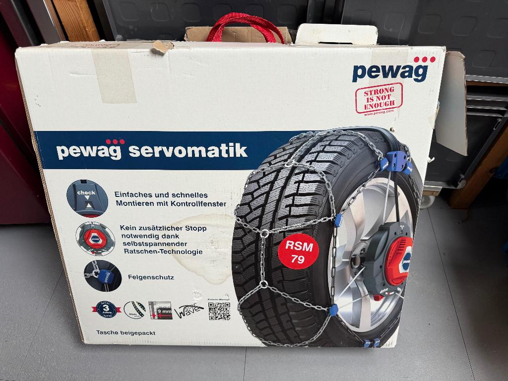 Sneeuwkettingen voor SUV Pewag Servomatic RSM 79, Auto diversen, Sneeuwkettingen, Ophalen, Zo goed als nieuw