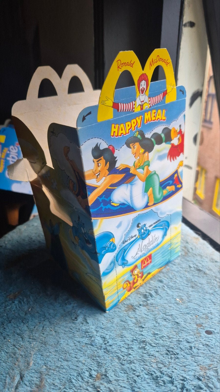 Vintage McDonald's Happy Meal doos Aladdin, Ophalen of Verzenden, Gebruikt