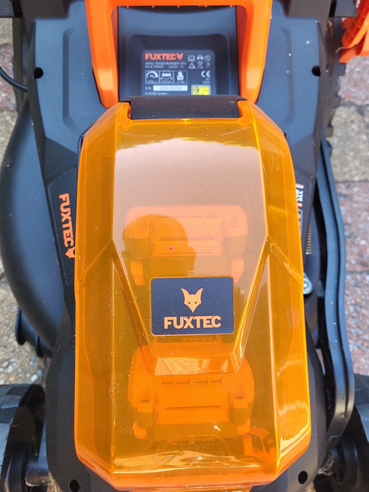 FUXTEC Accu-grasmaaier FX-E1RM20 - Zo goed als nieuw, Cirkelmaaier, FUXTEC, Accu-grasmaaier, Ophalen of Verzenden