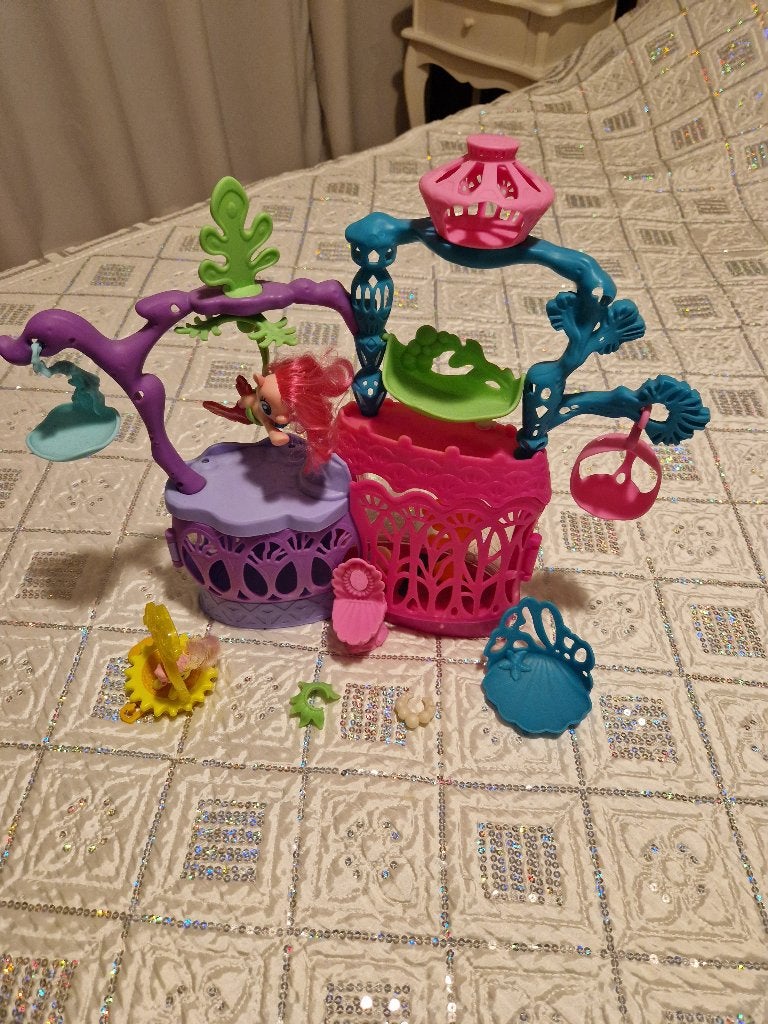 My little Pony,  Deze speelset is incl Pinkie Pie zeepaardje, Ophalen of Verzenden, Zo goed als nieuw