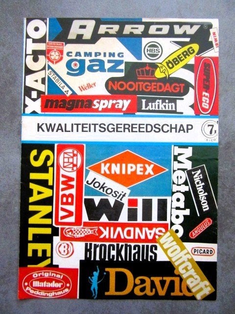 Folder kwaliteitgereedschap - Sico foldertje gereedschap, Ophalen of Verzenden, Zo goed als nieuw
