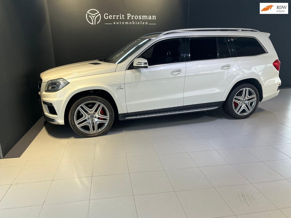 Mercedes-Benz GL-klasse 63 AMG 4-matic (Let op! BTW verreken, Auto's, 7 stoelen, Wit, Leder, Vierwielaandrijving