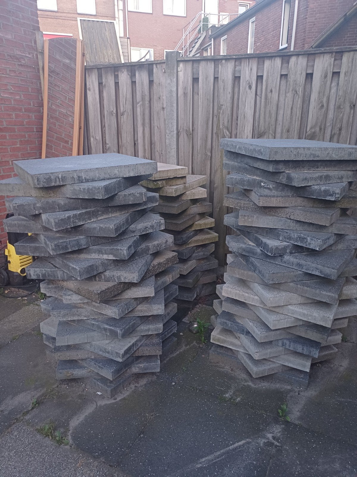 Gratis tuinstenen, Ophalen, Beton, Terrastegels