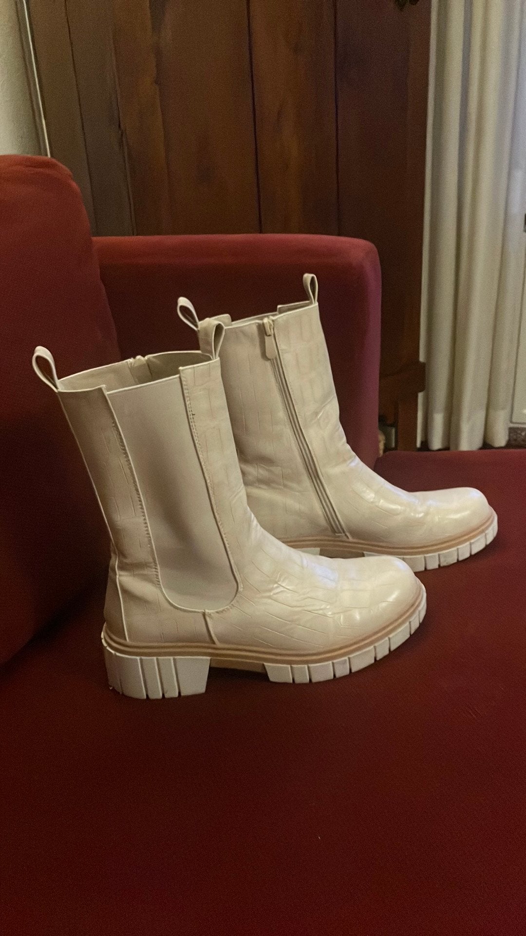 Laarzen half hoog 39, Kleding | Dames, Beige, Lage of Enkellaarzen, Ophalen of Verzenden, Zo goed als nieuw