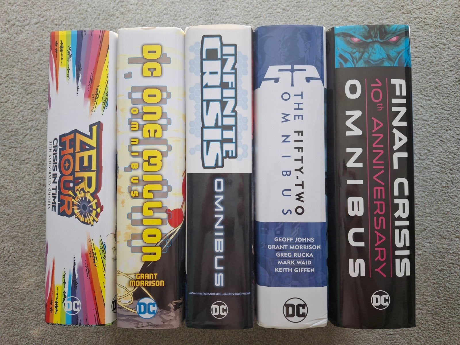DC Comics Event/Crossover Omnibus Diversen, Amerika, Verzenden, Complete serie of reeks, Zo goed als nieuw