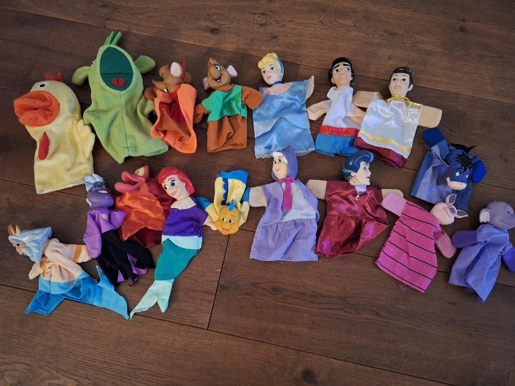 Poppenkastpoppen, Ophalen, Zo goed als nieuw, Overige typen
