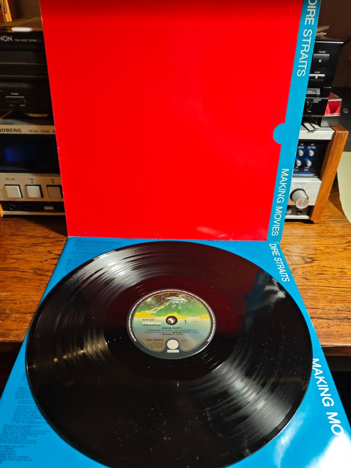 Dire Straits - Making Movies LP (1980), Ophalen of Verzenden, Gebruikt, 12 inch, LP