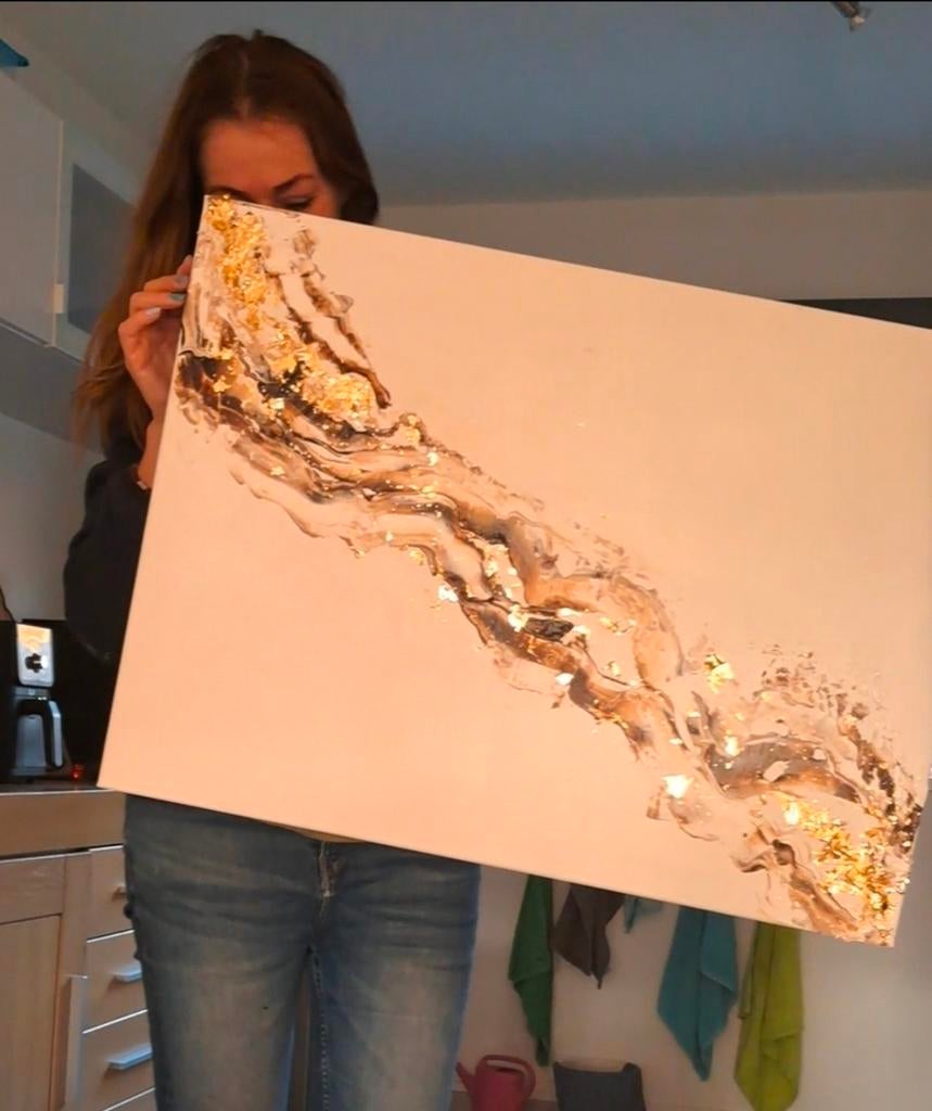 Schilderij "Chocolat Choice" van Linda Zwagerman Vreeker, Antiek en Kunst, Ophalen