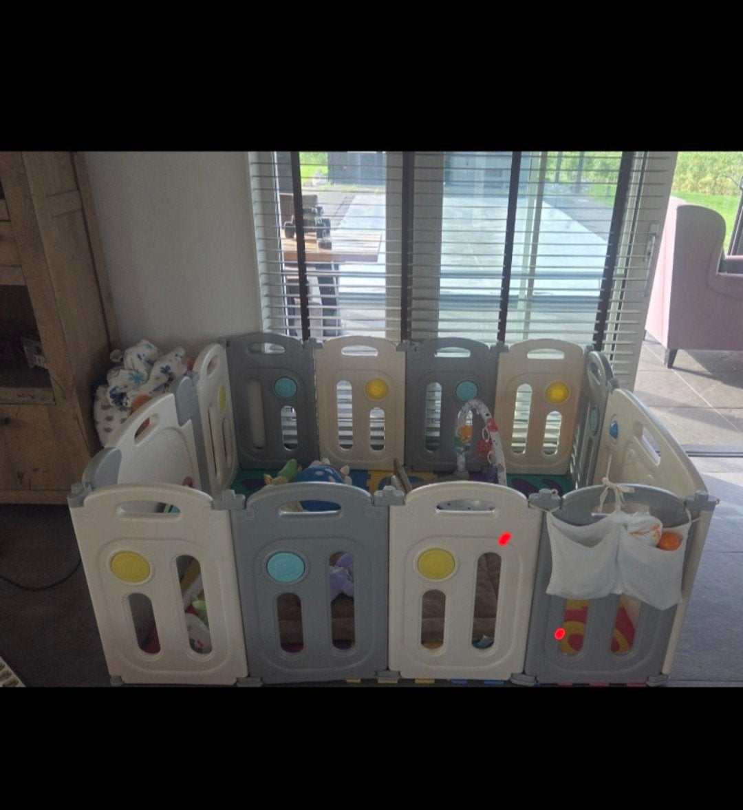 Grondbox/ Playpen, Kinderen en Baby's, Boxen, Ophalen, Zo goed als nieuw