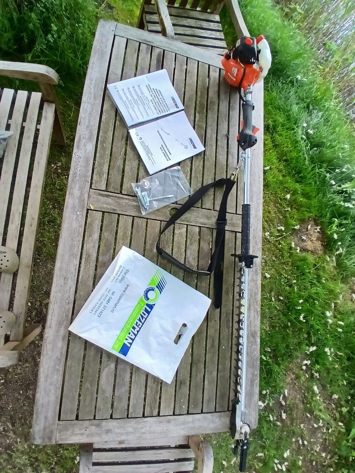Echo HCA-236ES-LW HEGGENSCHAAR voor BOVEN en ONDER WATER, Ophalen, Zo goed als nieuw, Elektrisch