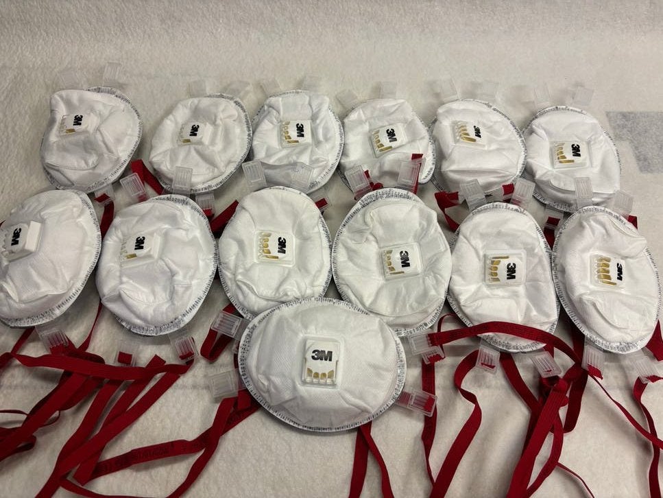 Nieuwe 3M Mondkapjes FFP3 met ventiel - 11 stuks, Ophalen of Verzenden, Nieuw, Stofmaskers