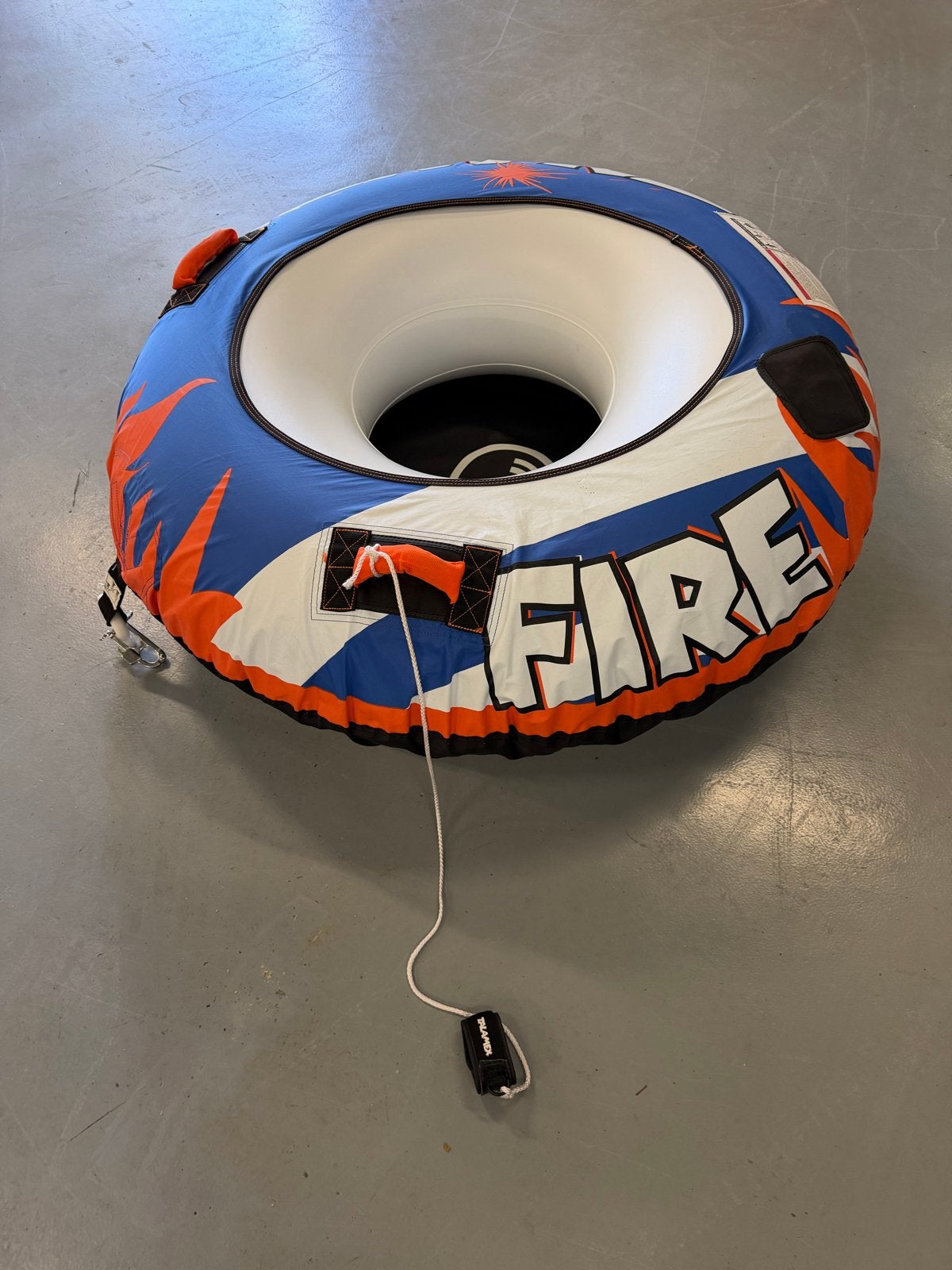 Jobe Fire Funtube - 1 persoons, Ophalen, Gebruikt